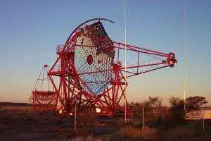 Astronomía de rayos gamma en Namibia