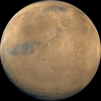 Vista global de Marte