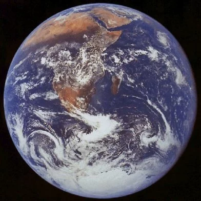 La Tierra, vista de Africa