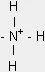 Base débil cuando acepta un ion hidrógeno adquiere carga positiva