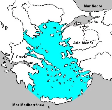 Zona de influencia de la civilización del Egeo