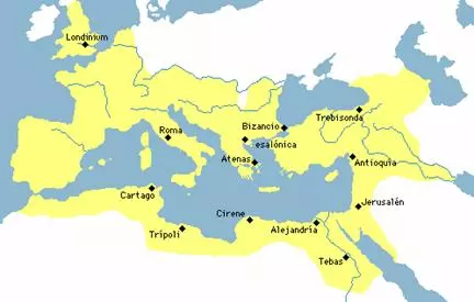 El Impero Romano en su apogeo