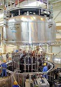 Prototipo de electroimán para un reactor de fusión nuclear