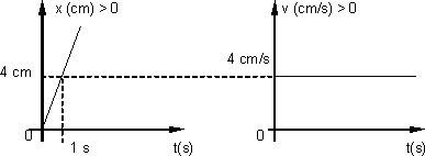 Gráficos de posición y velocidad o rapidez