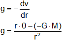 Cálculo de la aceleración gravitatoria