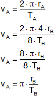 Cálculo de la velocidad orbital