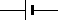 Representación de una fuente de tensión en un circuito eléctrico