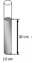 Esquema de la presión de líquidos en tubos