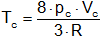 Constantes de Van der Waals
