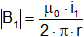 Fórmula de la inducción magnética