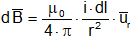 Fórmula de la inducción magnética