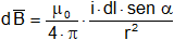 Fórmula de la inducción magnética