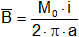 Fórmula de la inducción magnética