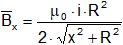 Fórmula de la inducción magnética