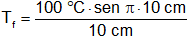 Cálculo de la temperatura