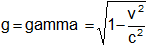 Cálculo de gamma