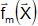 Vector f de x