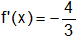 Cálculo de derivadas