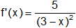 Cálculo de derivadas