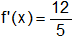Cálculo de derivadas