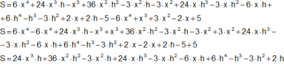 Cálculo de derivadas por definición