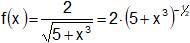 Cálculo de derivadas por definición