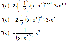 Cálculo de derivadas por definición
