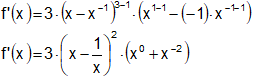 Cálculo de derivadas por definición