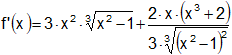 Cálculo de derivadas por definición