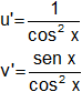 Cálculo de la derivada de funciones trigonométricas