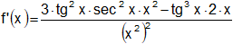 Cálculo de la derivada de funciones trigonométricas