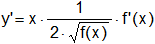 Cálculo de derivadas