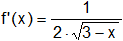 Cálculo de derivadas
