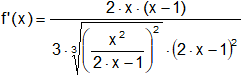 Cálculo de derivadas