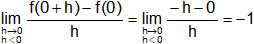 Estudio de la derivabilidad de una función en un punto