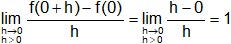 Estudio de la derivabilidad de una función en un punto