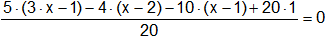 Resolución de expresiones algebraicas