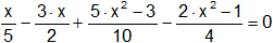 Resolución de expresiones algebraicas