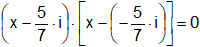 Resolución de expresiones algebraicas