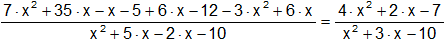 Resolución de expresiones algebraicas