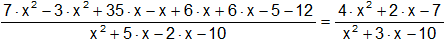 Resolución de expresiones algebraicas