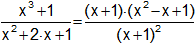 Cálculos de factorización