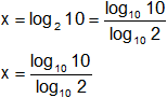 Cambio de base de logaritmos