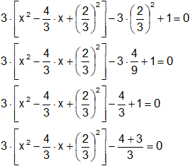 Método de completar cuadrados