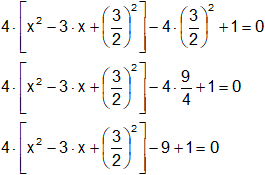 Método de completar cuadrados