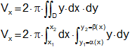 Cálculo de integrales dobles
