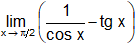 Cálculo de límites