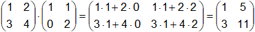 Producto de matrices