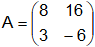 División de matrices