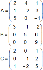 Operaciones con matrices